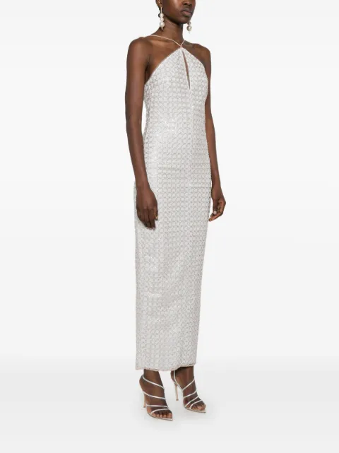 ROTATE BIRGER CHRISTENSEN beaded maxi dress 113713 - 2