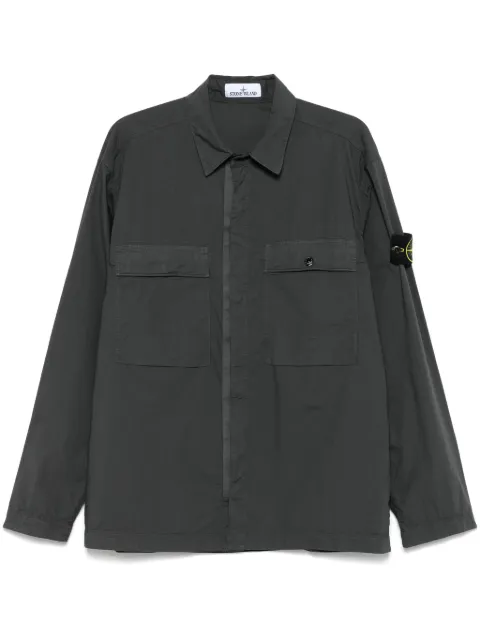 Stone Island detachable-Compass badge overshirt