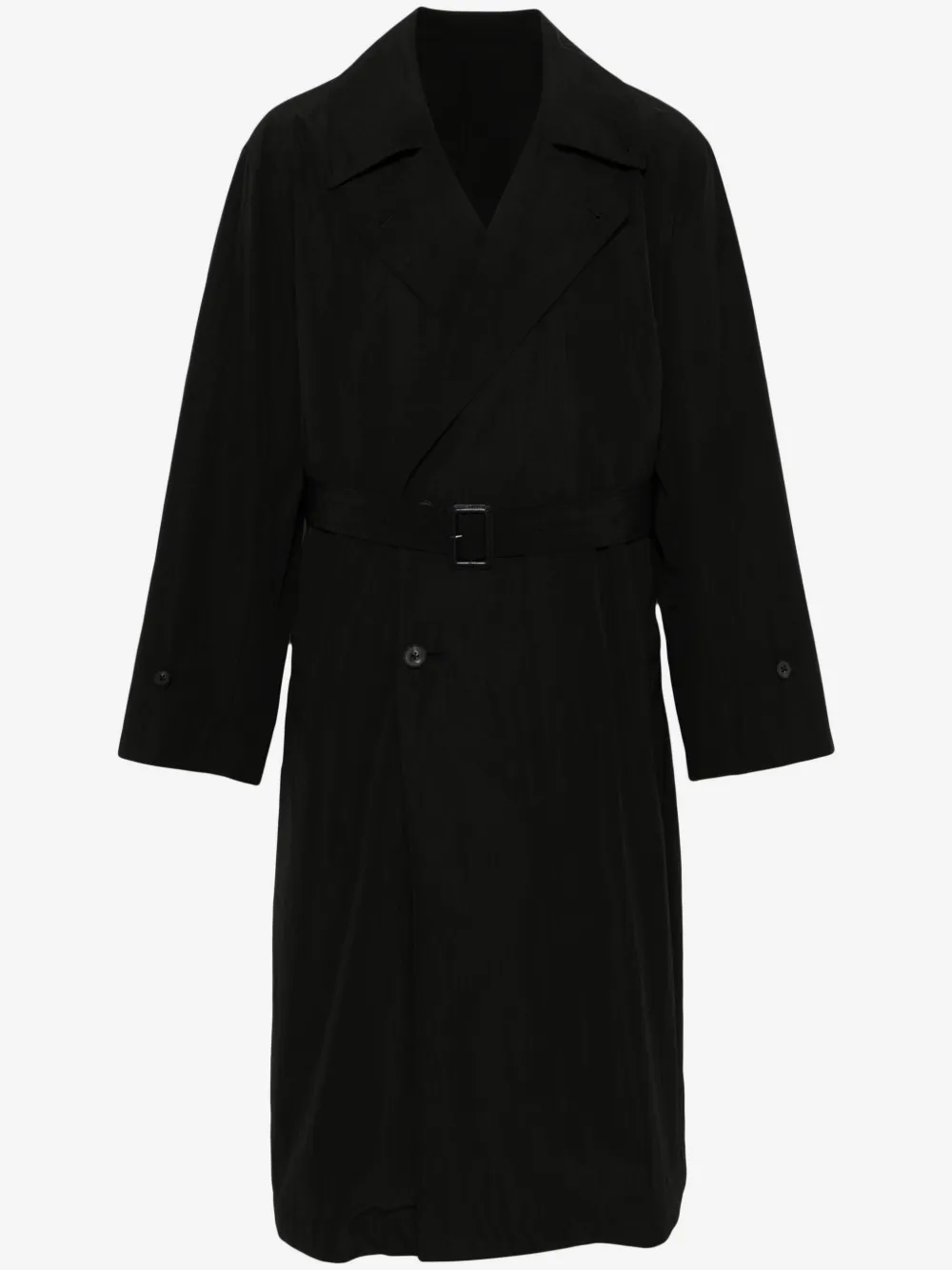 STEIN windproof double-breasted trench coat | Black | Image 1
