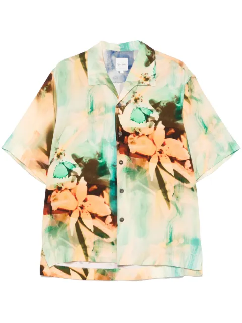 Paul Smith Painted Photograph-print shirt