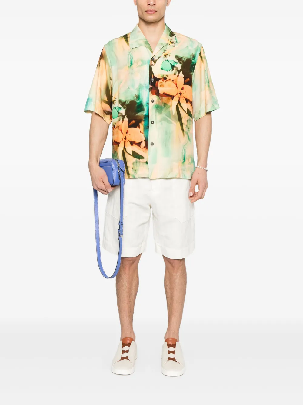 Paul Smith Overhemd met print - Groen