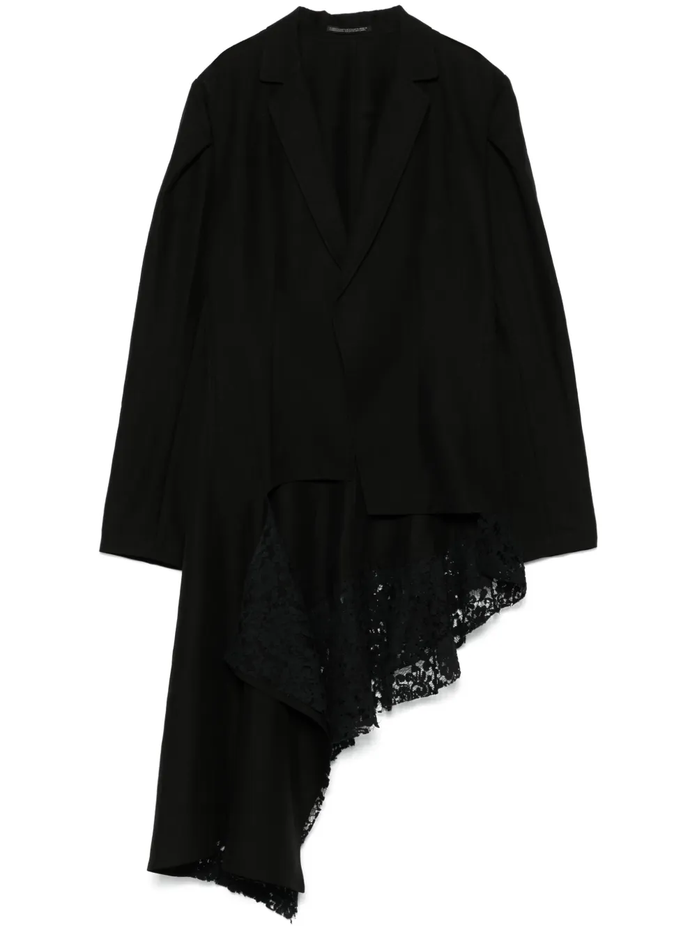 Yohji Yamamoto blazer asimétrico | negro | Image 1