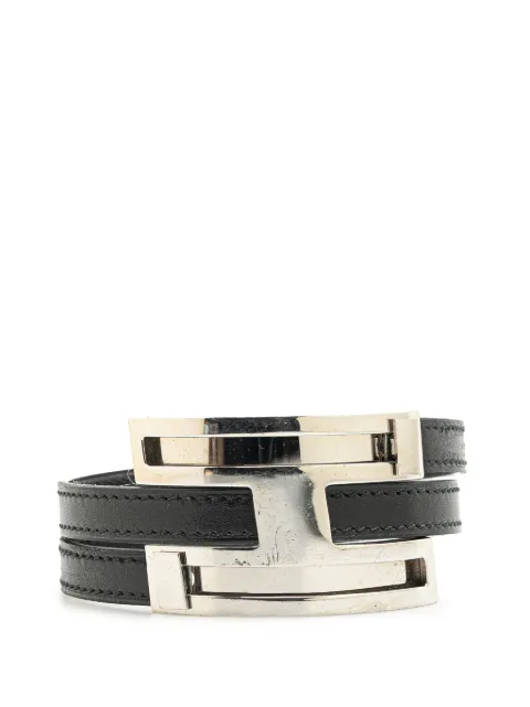 Hermès Pre-Owned bracelet en cuir Pousse Pousse Double Tour en cuir (1999)