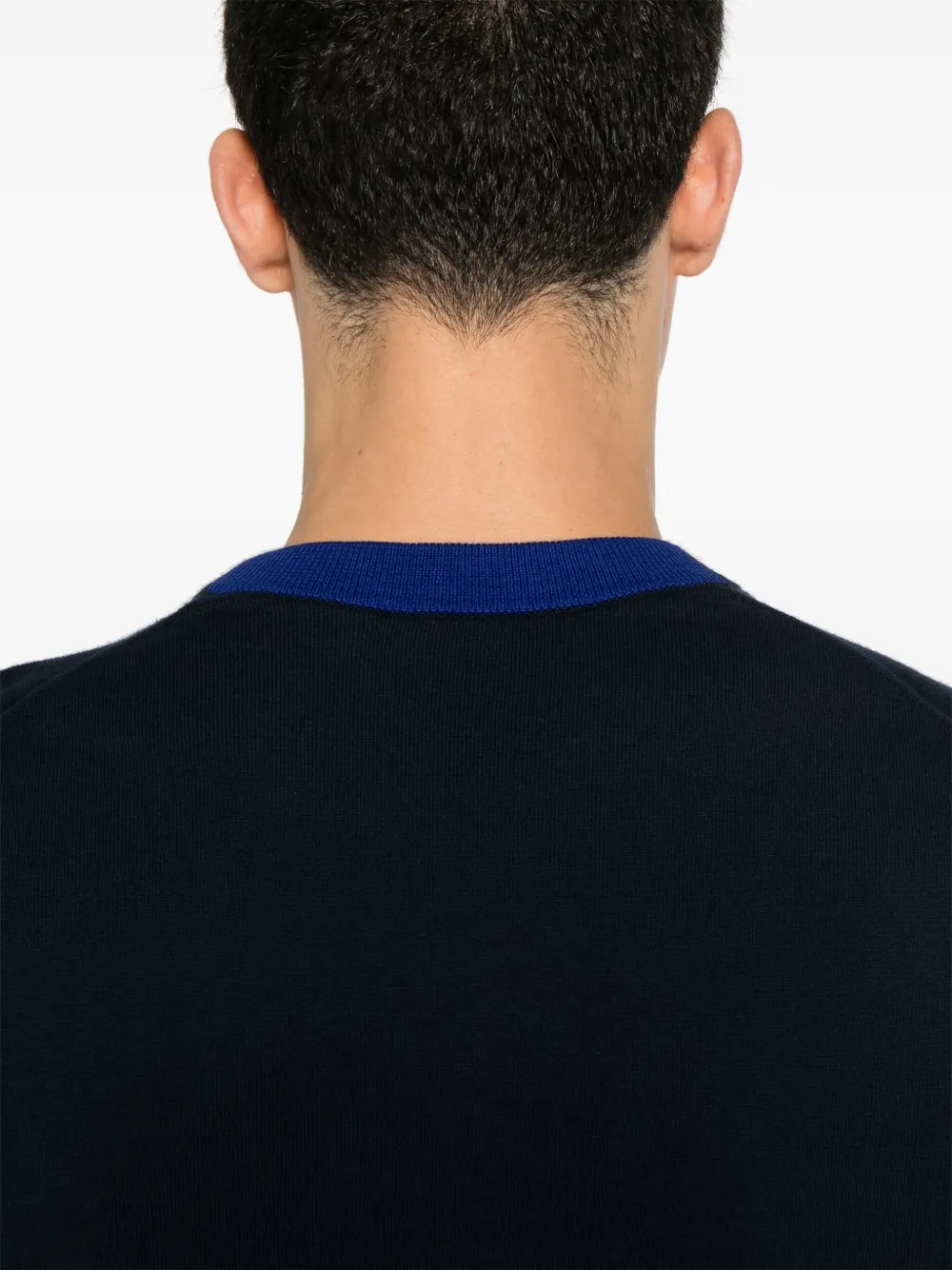 Paul Smith Gebreide top van biologisch katoen Blauw