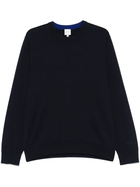 Paul Smith organic-cotton knitted top