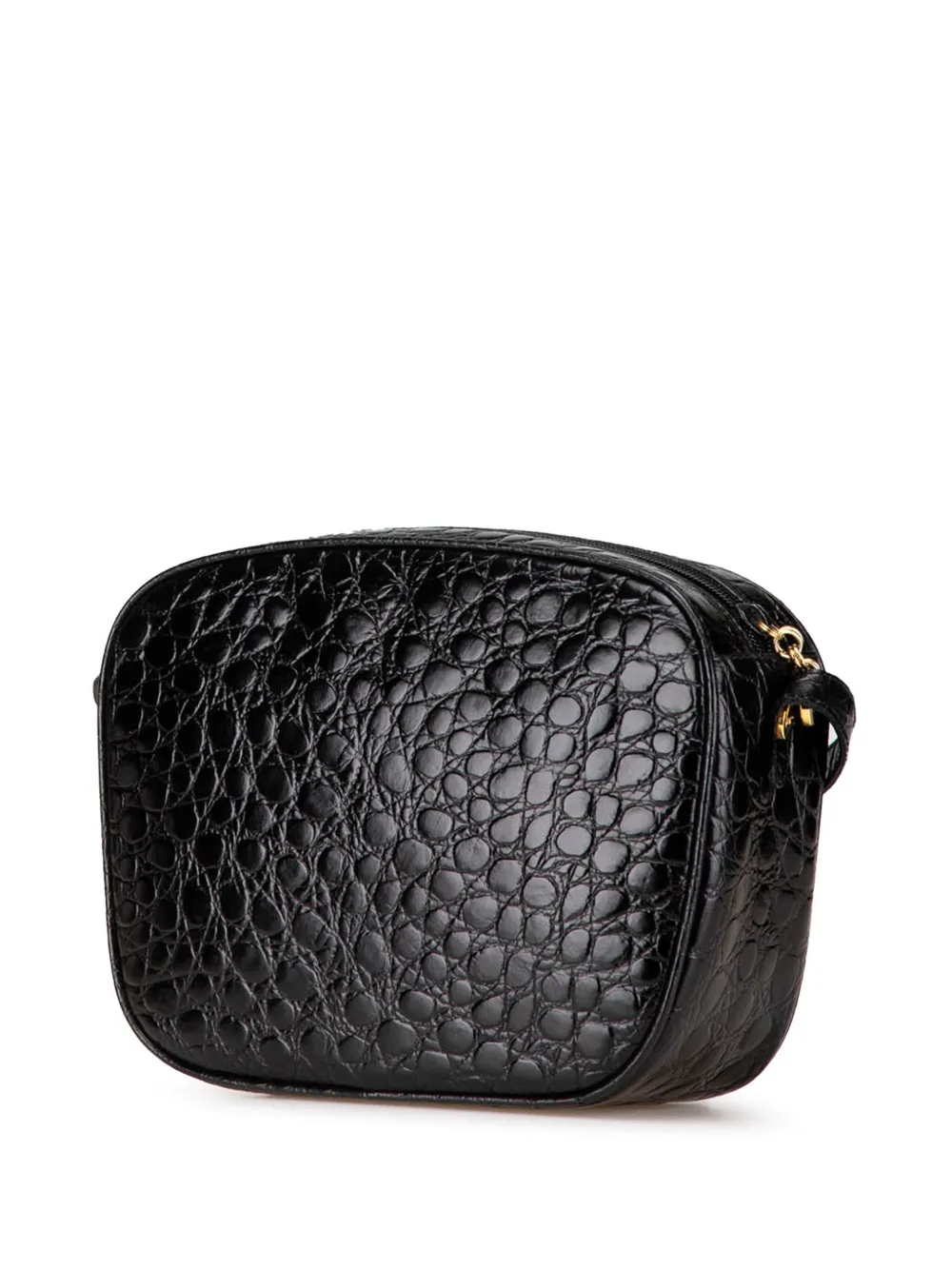 Ferragamo Pre-Owned 2000-2024 Croc Embossed Leather Vara crossbody bag | Pre-Owned | Image 2