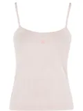 Maison Kitsuné logo-patch top - Pink