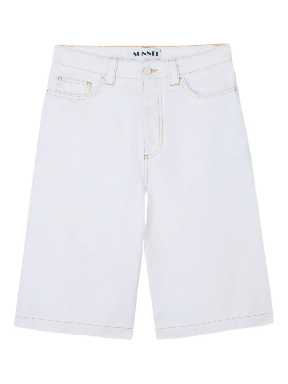 Sunnei denim bermuda shorts | White | Image 1
