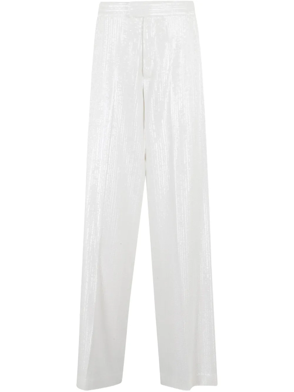 Federica Tosi Straight broek Wit
