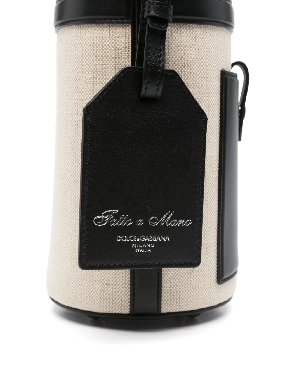 Dolce & Gabbana Canvas messengertas Zwart
