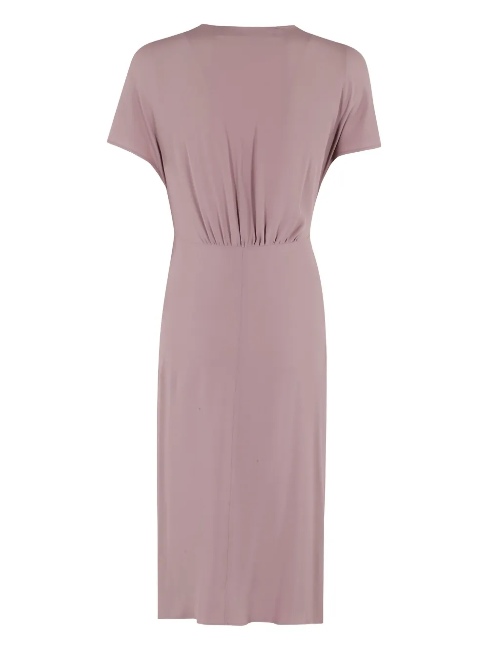 Federica Tosi Jurk met V-hals - Roze