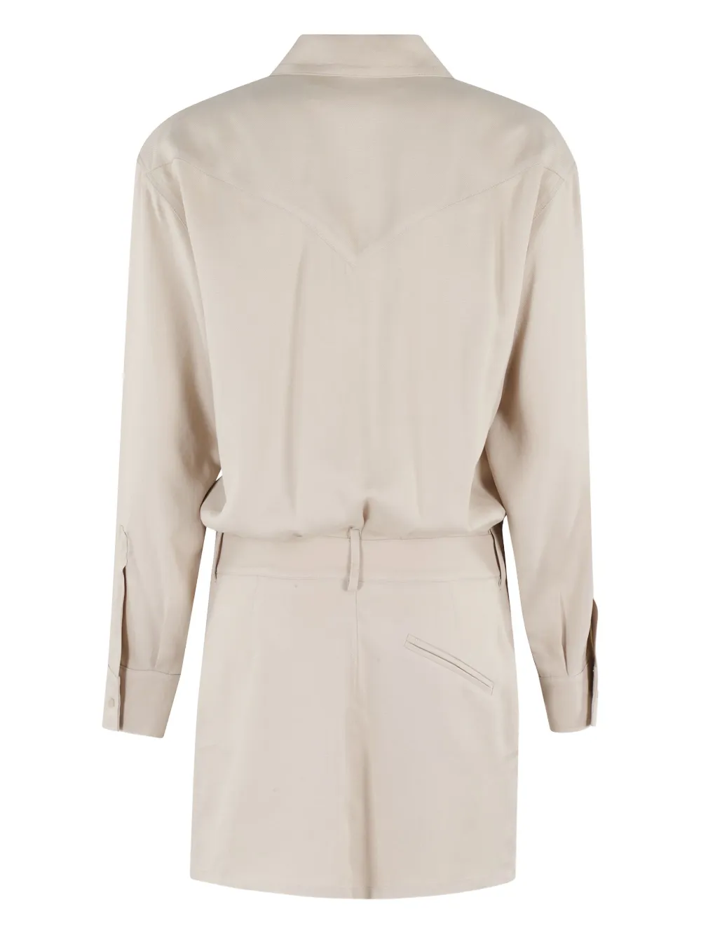 Federica Tosi Lyocell jurk - Beige