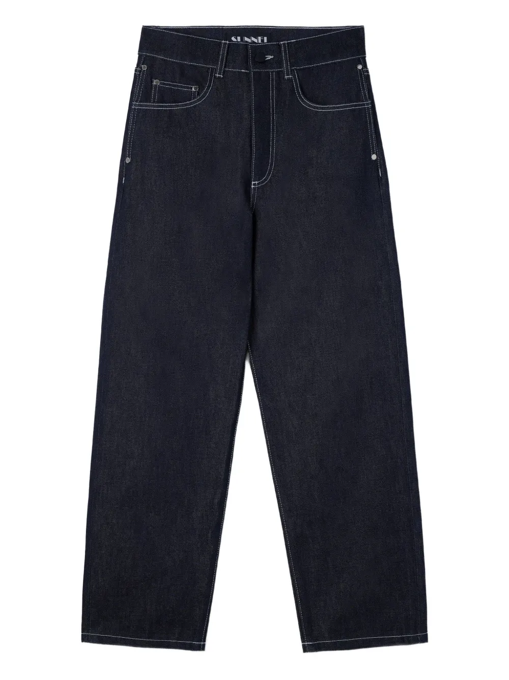 Sunnei contrast-stitching jeans | Blau | Image 1