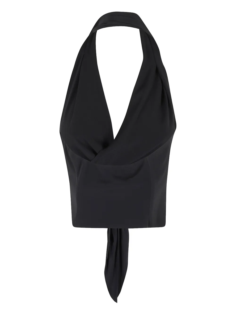 Federica Tosi sleeveless top - Zwart