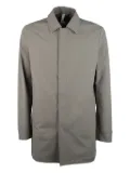 Duno Malbec Torano single-breasted trench coat - Grey