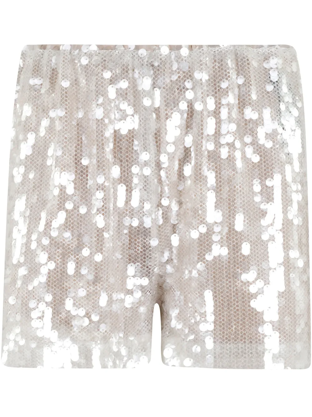 Federica Tosi Shorts met pailletten Wit