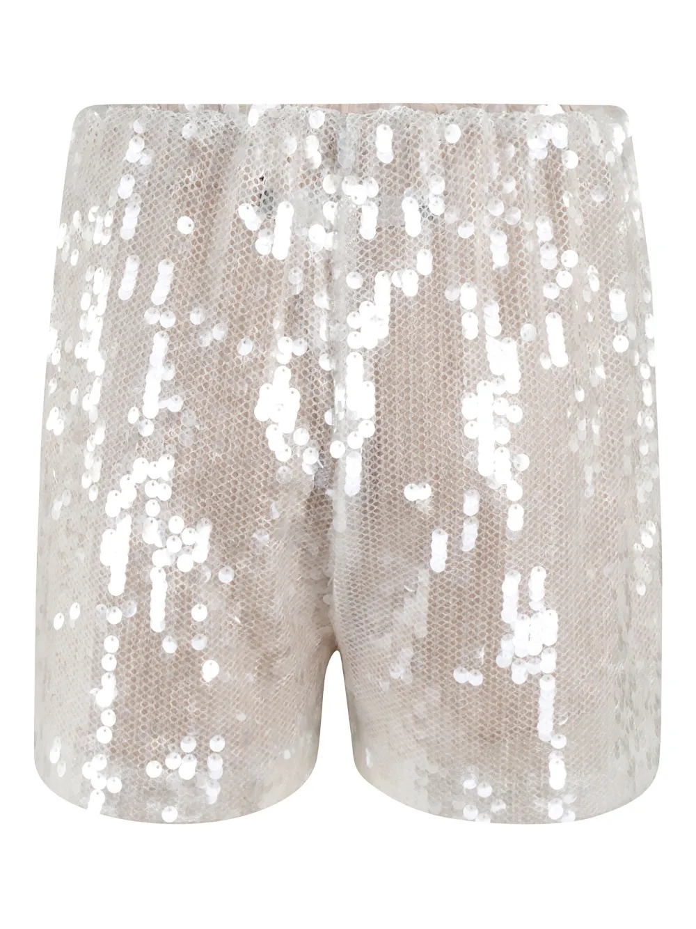 Federica Tosi Shorts met pailletten Wit