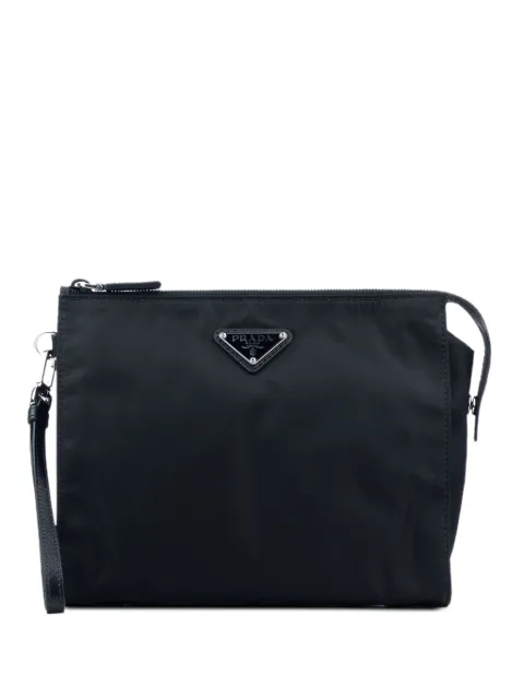 Prada Clutch con logo