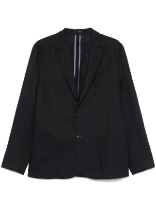 【美品】ポールスミス リネンジャケット　ネイビー Paul Smith リネン ジャケット | ブルー | FARFETCH JP