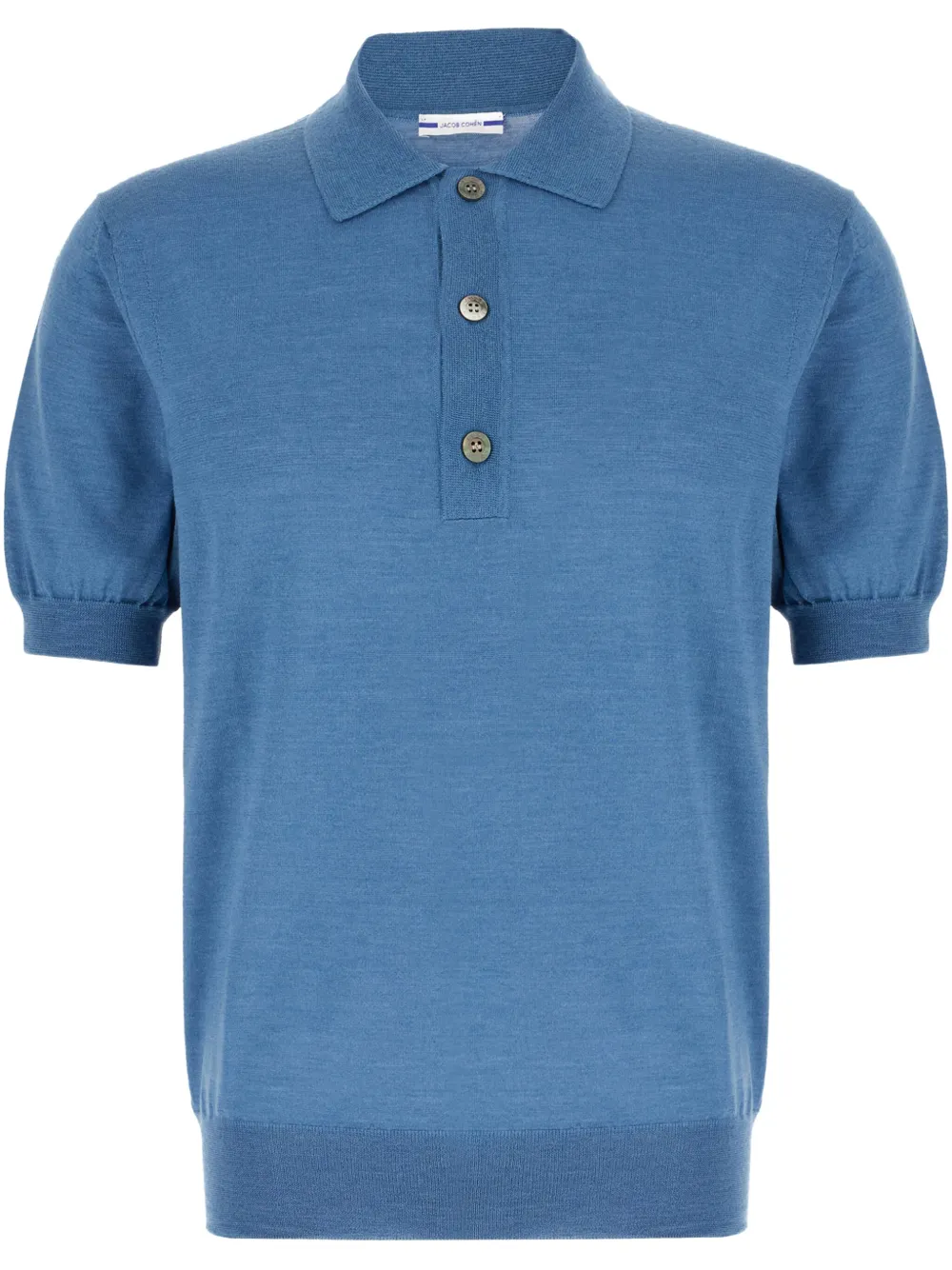 Jacob Cohën fine-knit polo shirt | Blue | Image 1