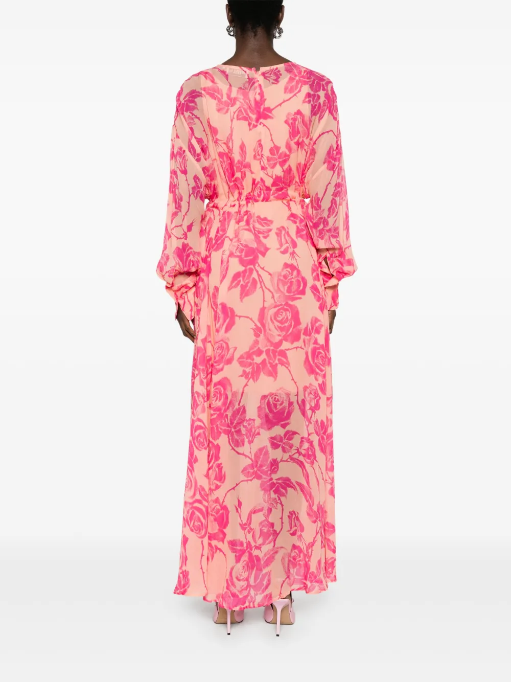 Essentiel Antwerp Hardware maxi-jurk Roze