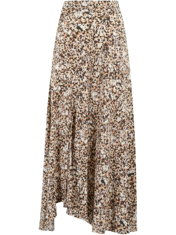 【送料&関税込】Isabel Marant Olena Skirt In Beige Silk Isabel Marant Silk skirt Olena | Women's Clothing | Vitkac