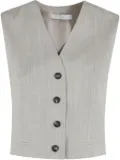 Tela button-down waistcoat - Grey
