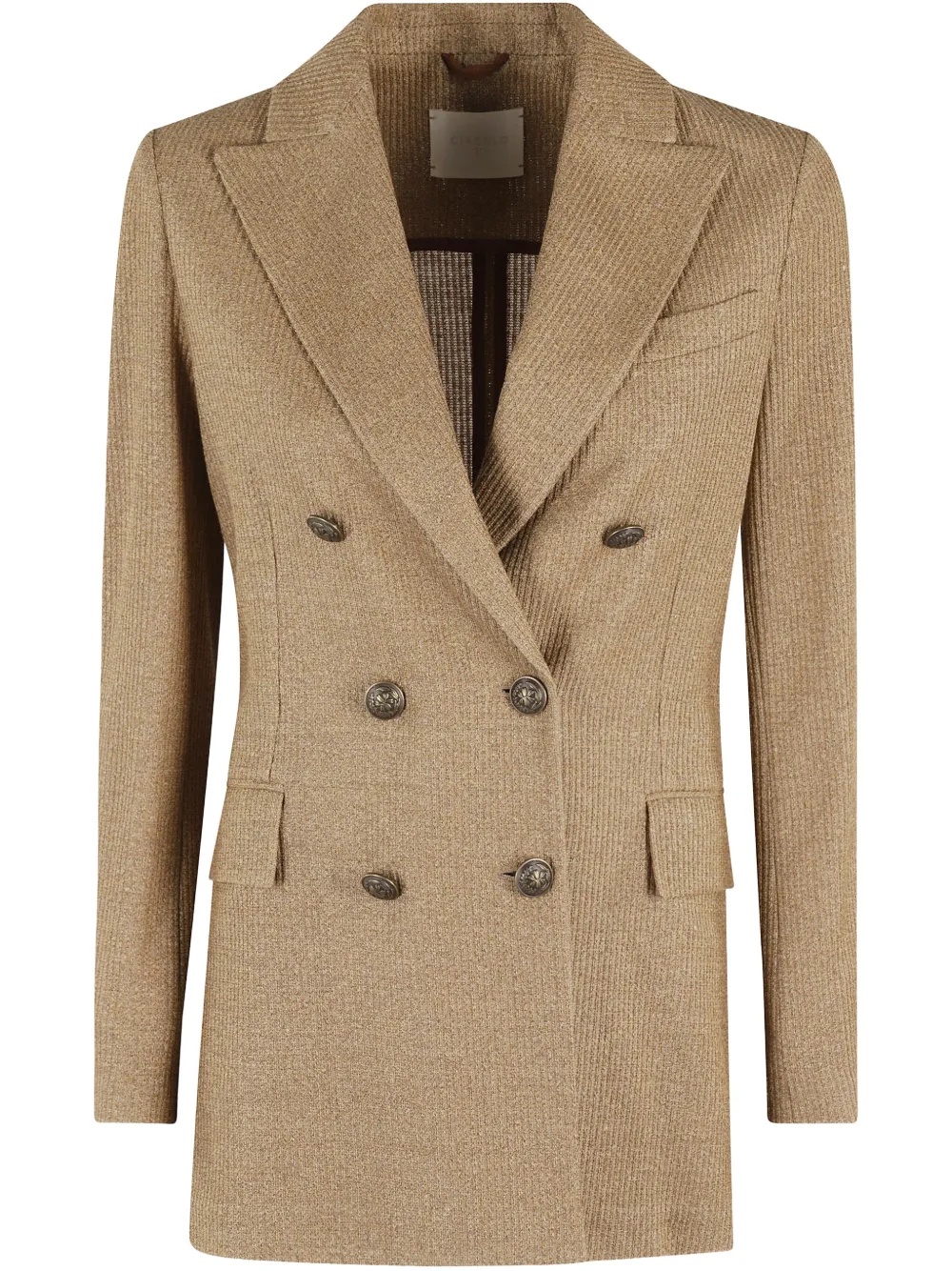 Circolo 1901 Blazer met dubbele rij knopen Beige