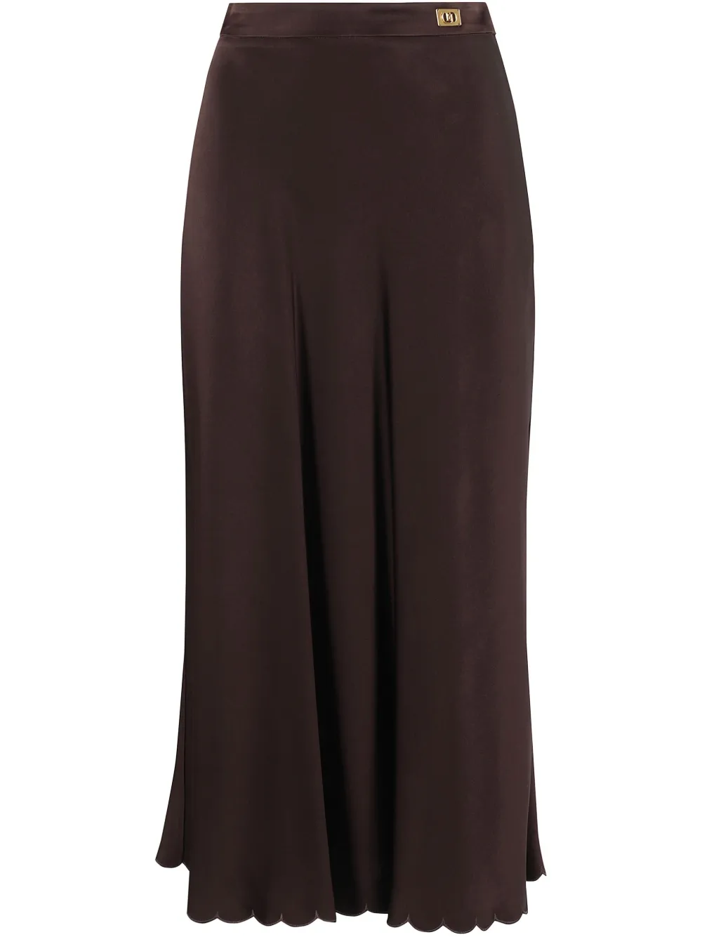 high-waisted skirt