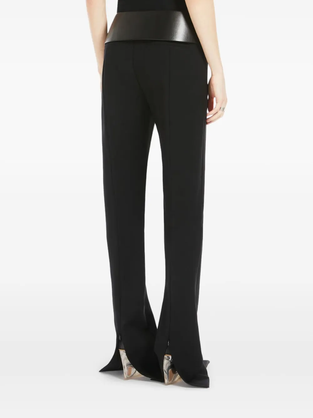Sportmax Straight broek Zwart