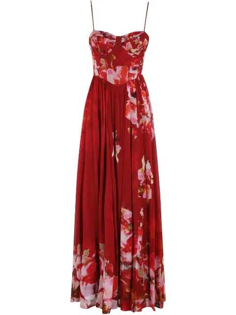 Hemant And Nandita floral-print dress