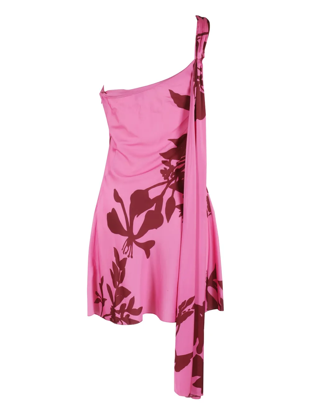 Hemant And Nandita Asymmetrische mini-jurk - Roze