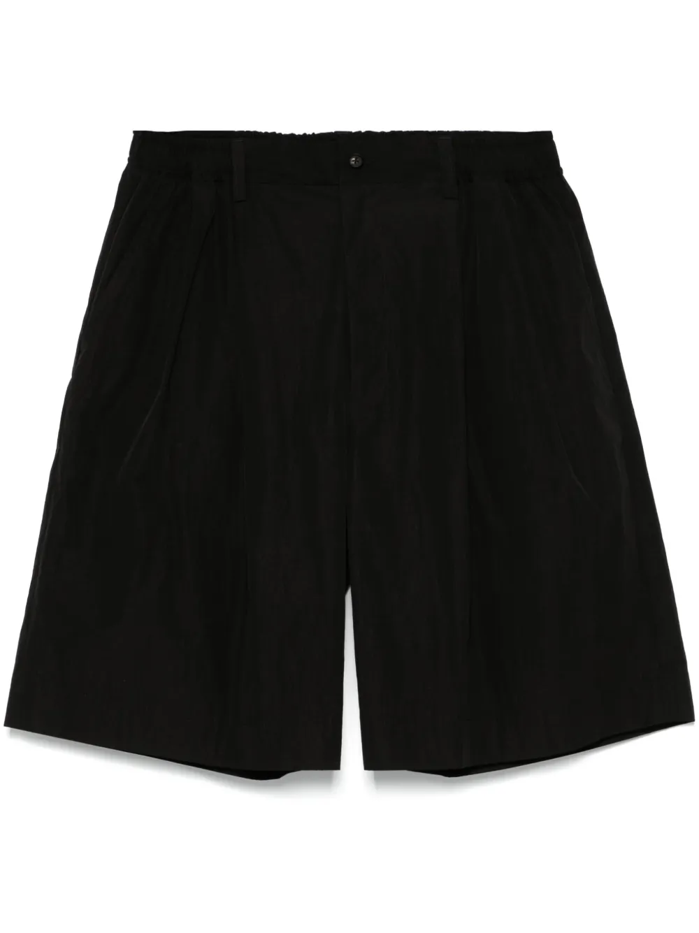 STEIN windproof wide shorts | Black | Image 1