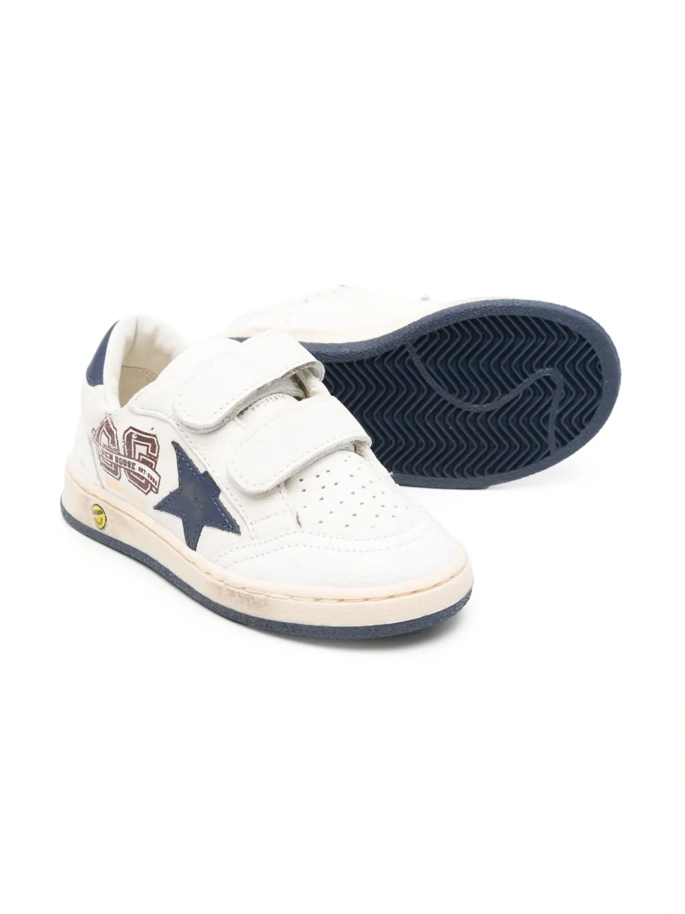 Golden Goose Kids Ball Star sneakers White