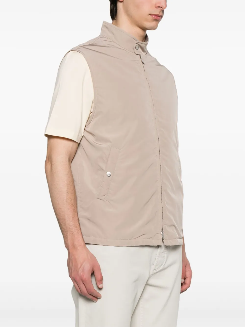 Brunello Cucinelli Bodywarmer Beige