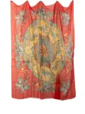 Hermès Pre-Owned 20th Century Luna Park Chiffon Silk Scarf scarves - Red