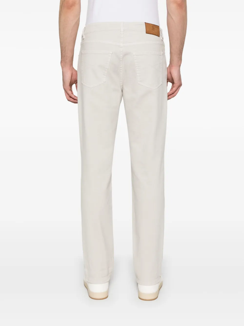 Brunello Cucinelli Twill broek Beige
