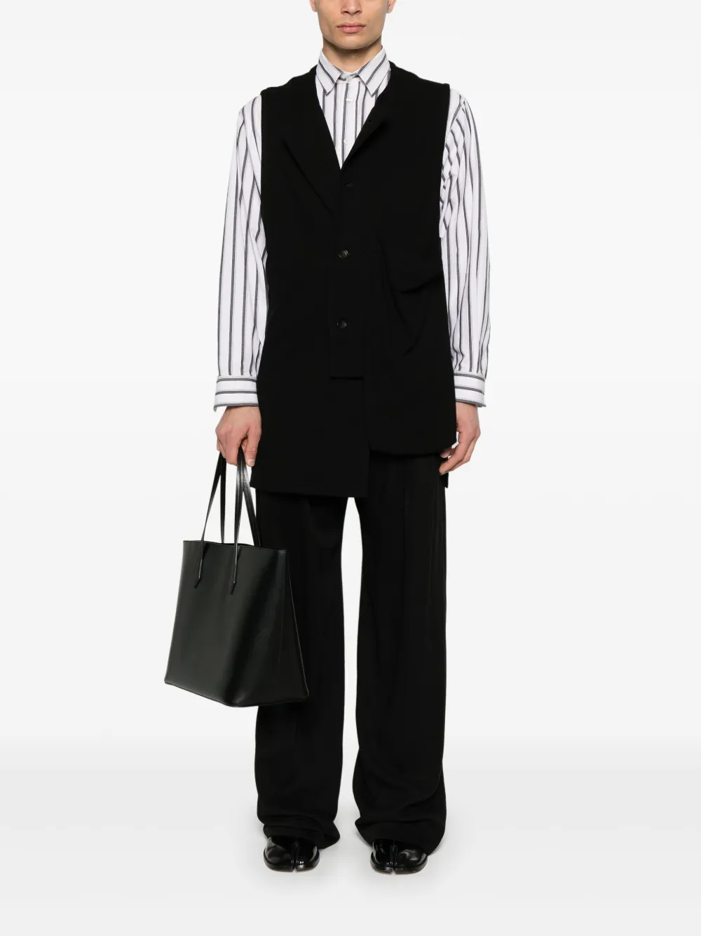 Yohji Yamamoto Weste aus Baumwolle | Westen & Gilets | Image 2