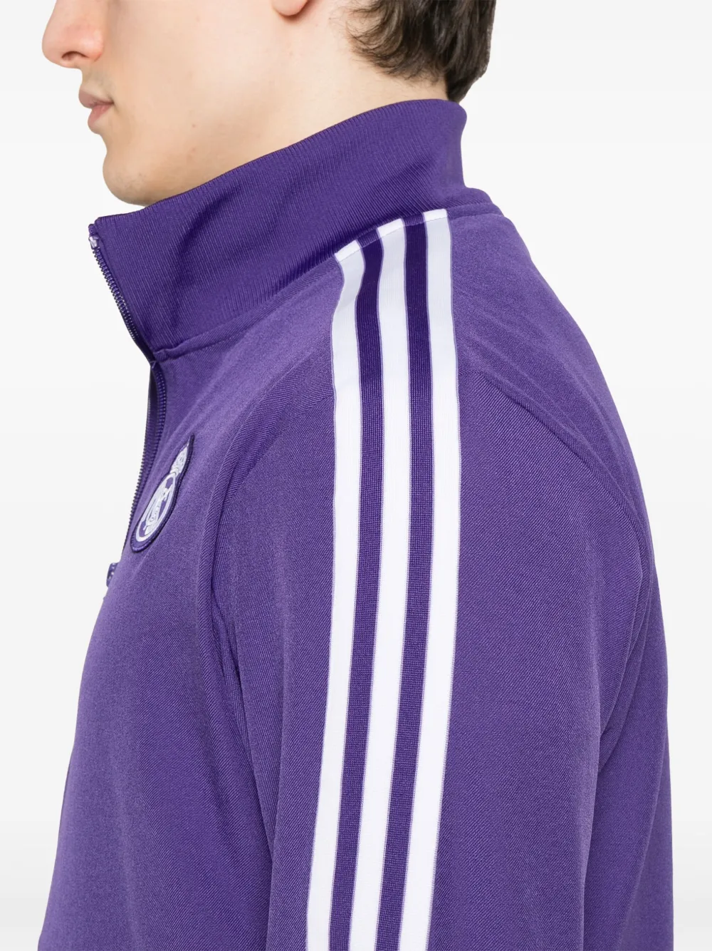 adidas x Real Madrid Terrace Icons trainingsjack Paars