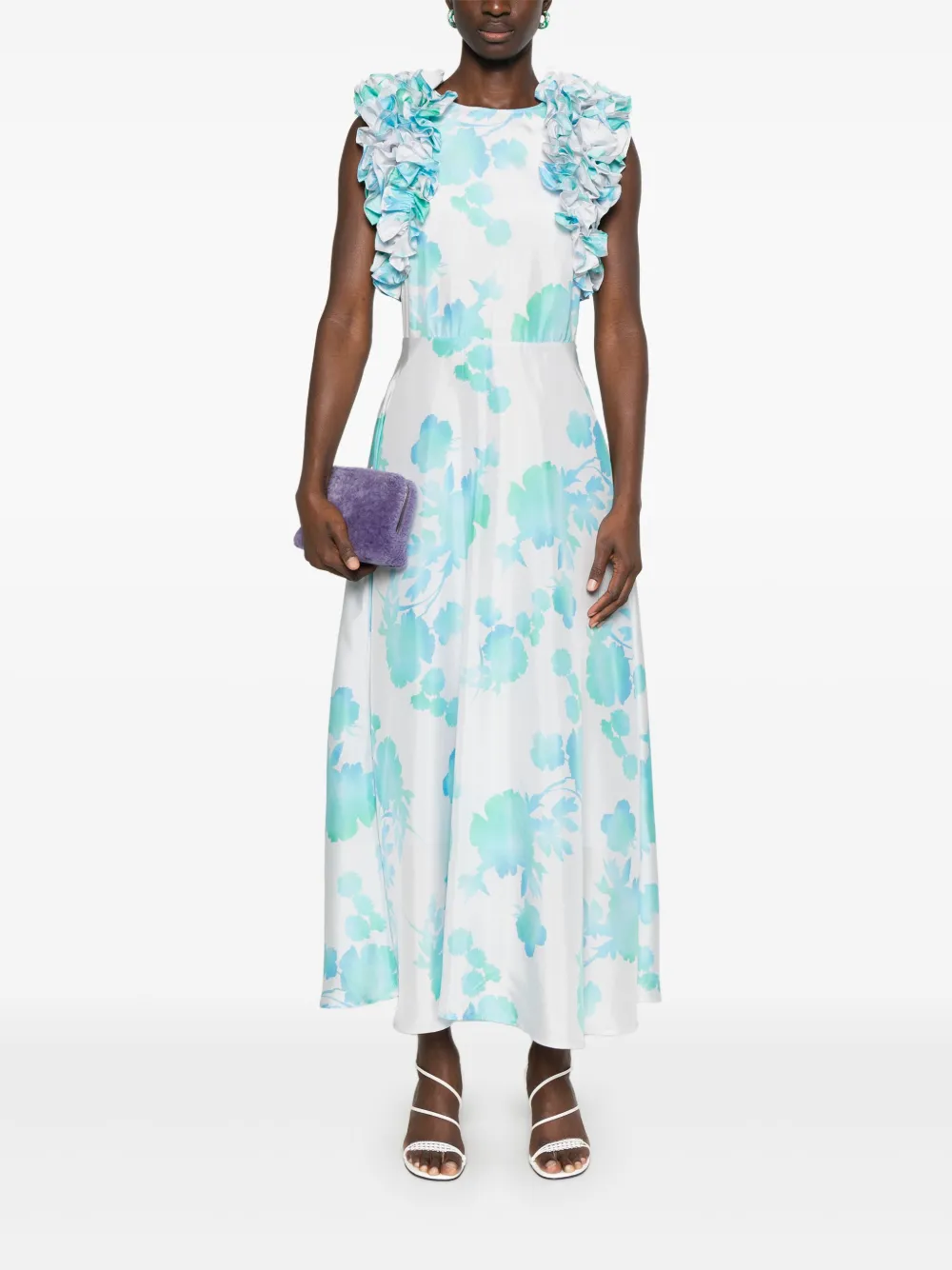 Essentiel Antwerp robe Hancun à coupe mi-longue | Robes de soirée | Image 2