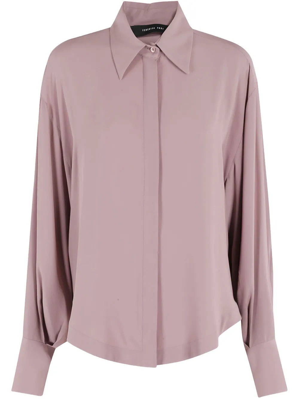 Federica Tosi Blouse met lange mouwen Roze