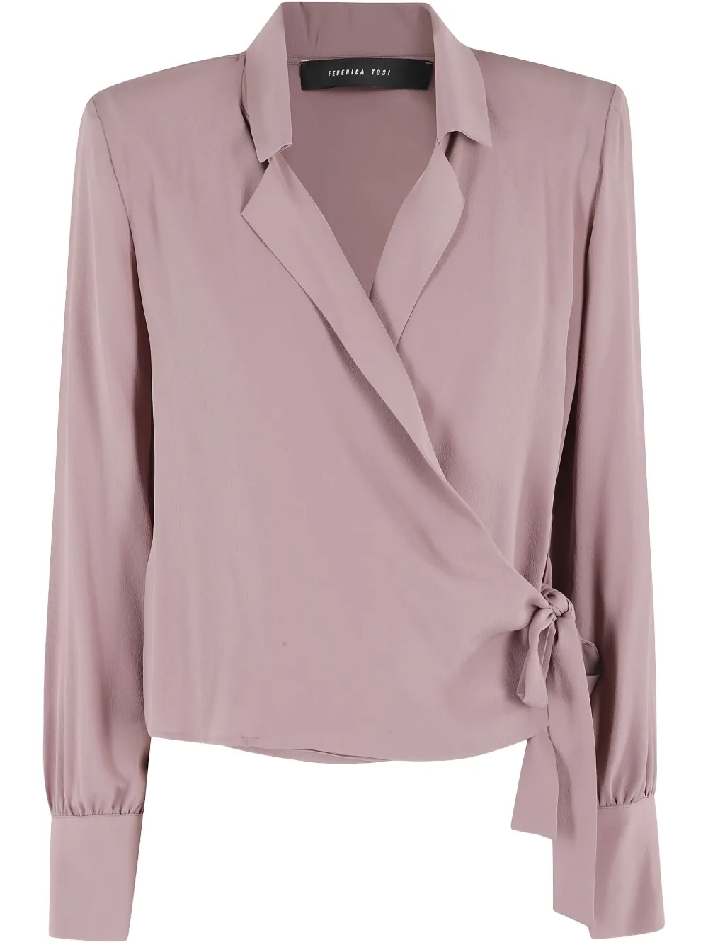 Federica Tosi Blouse met lange mouwen Roze