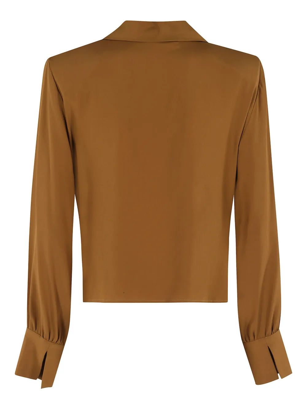 Federica Tosi Cropped blouse - Bruin