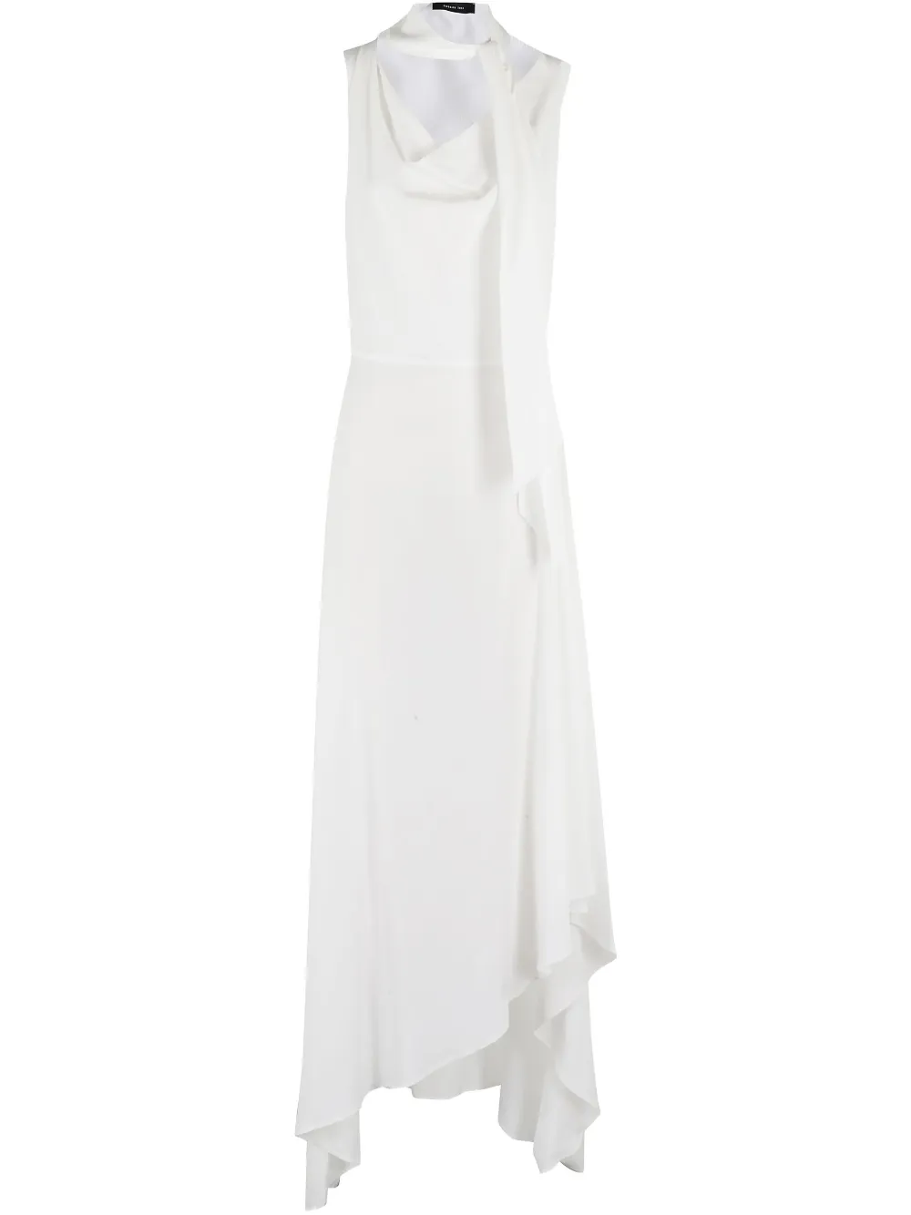 Federica Tosi Asymmetrische jurk Wit