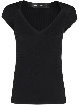 Tシャツ・カットソー FEDERICA TOSI Woman T-Shirt Black 42651418 29 Federica Tosi T-Shirts & Jersey Shirts for Women - Shop on