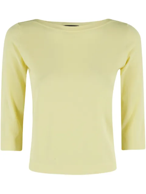 Roberto Collina three-quarter length-sleeves t-shirt
