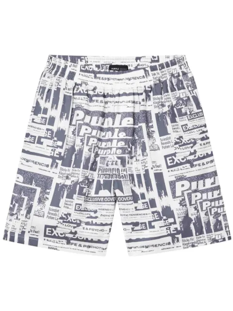 Purple Brand Tabloid shorts