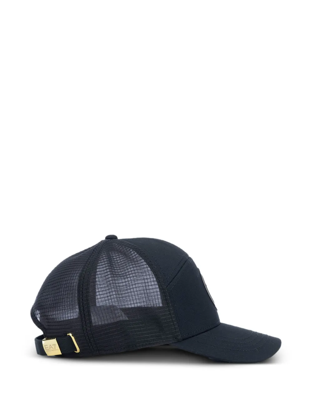 Ea7 Emporio Armani Pet met mesh vlak Zwart