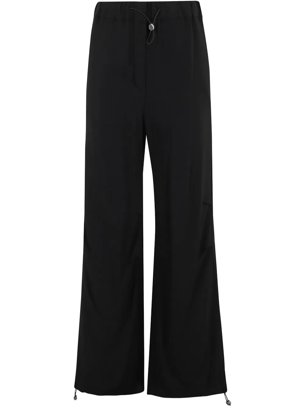 Erika Cavallini Flared broek Zwart