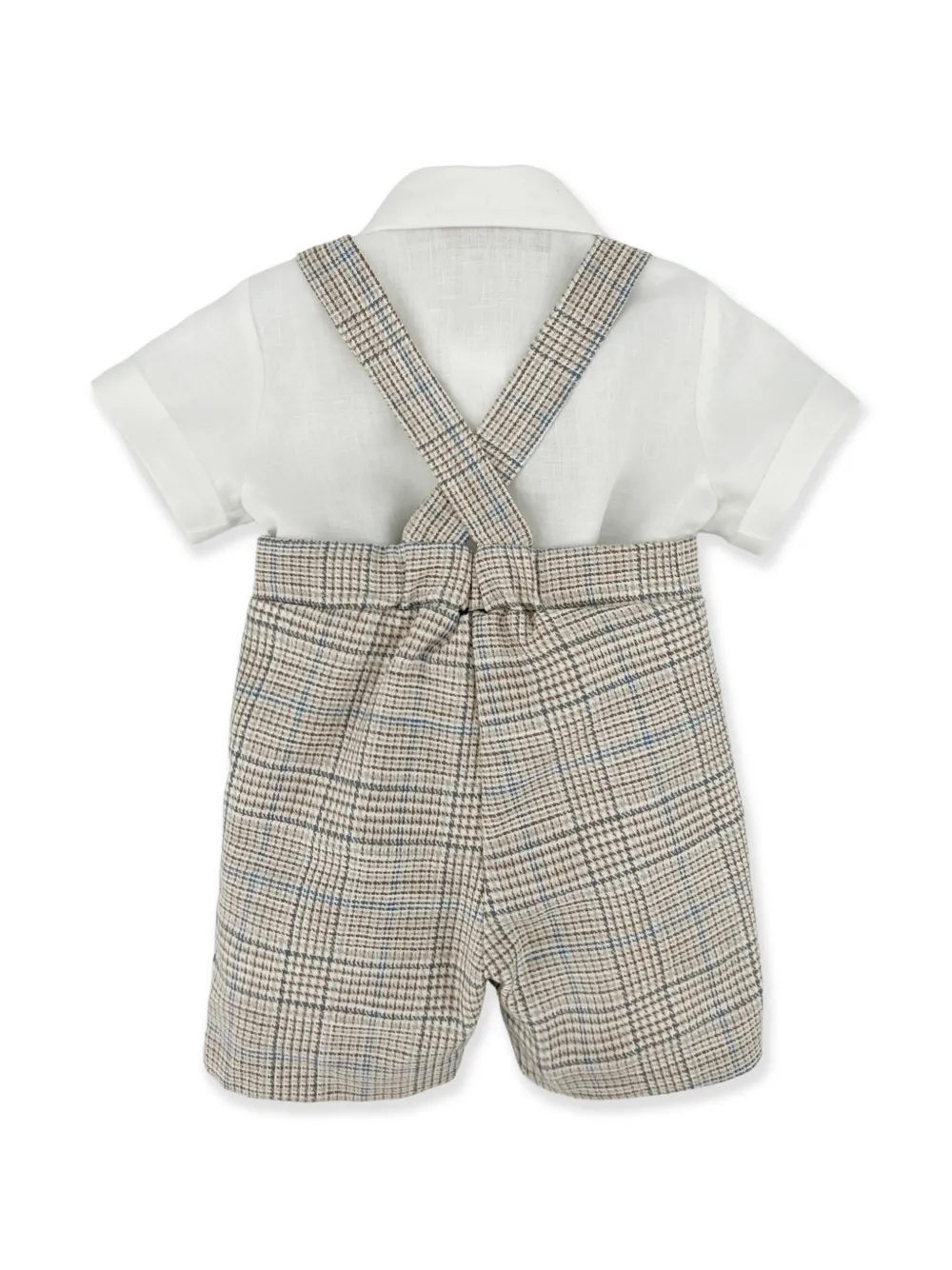 lastupenderia La Stupenderia Romper van katoen-linnenblend - Beige